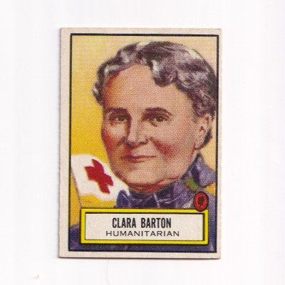 1952 Topps Look n See Clara Barton #83