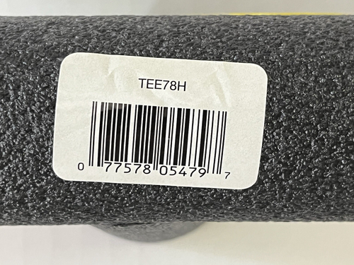 3 Tee's & 5 Elbows 3/4" Self Sealing Foam Pipe Insulation Polyethylene Gray - Picture 3 of 3