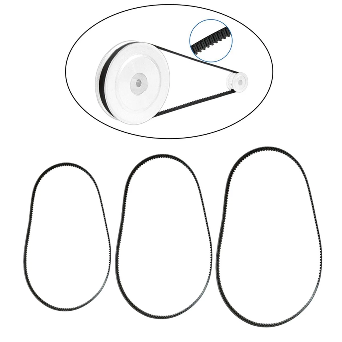 Cinghia Dentata VIOKS Per Macchina Del Pane Unold – 8 X 565 Mm – Ricambio Per Modelli Backmeister 8650, 8658, 8660 - 4
