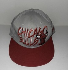 Chicago Bulls Hat Cap Snap Back Mens One Size Gray NBA Basketball New Era 9FIFTY