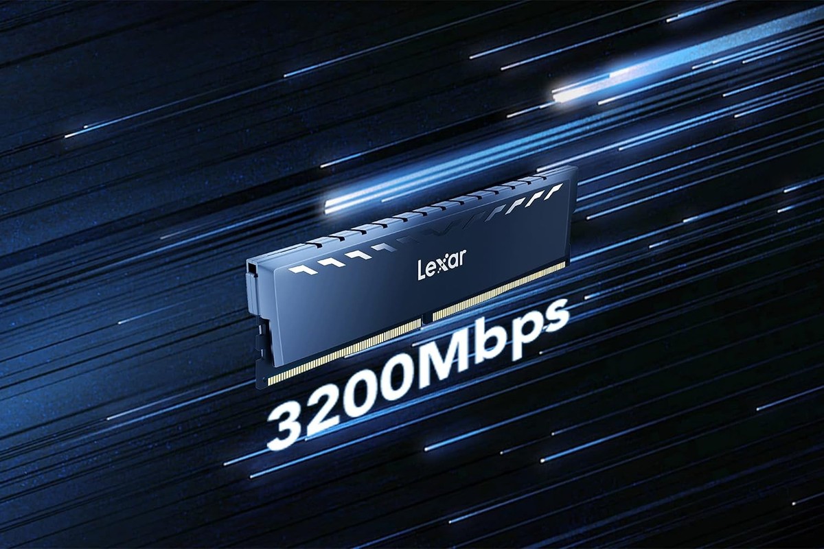 Lexar Thor DDR4 RAM 16GB Kit (8GB x 2) 3200MHz DRAM 288-Pin UDIMM