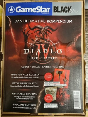 Gamestar Black Edition 03/2026 Diablo IV  Lord Of The Hatred Kompendium NEU