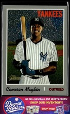 Cameron Maybin Chrome #THC-710 SN New York Yankees Excellent