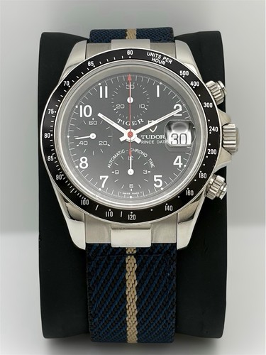 Tudor Prince Date Chronograph Tiger 79260 Black Dial 40mm Men’...