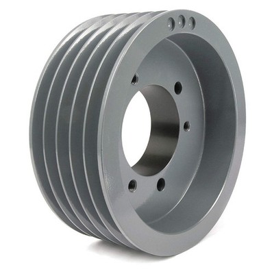 GRAINGER APPROVED  V-Belt Pulley,Detachable,5Groove,8''OD 5YLE0