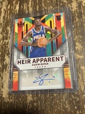 Adem Bona Auto 2024-25 Court Kings Basketball Heir Apparent RC /99 Rookie Card