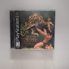 Disney's Tarzan (Sony PlayStation 1, 1999) PS1 Black Label Complete CIB Tested