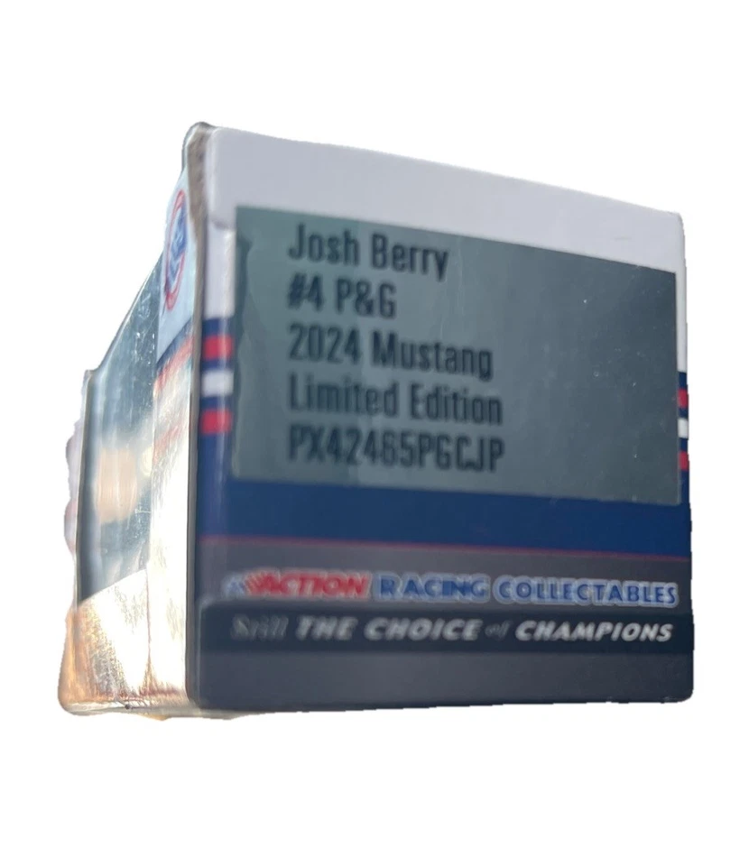 Josh Berry Lionel Racing Nascar escala 1/64 P&G 2024 Mustang Military Com Limited Foto 4 de 4