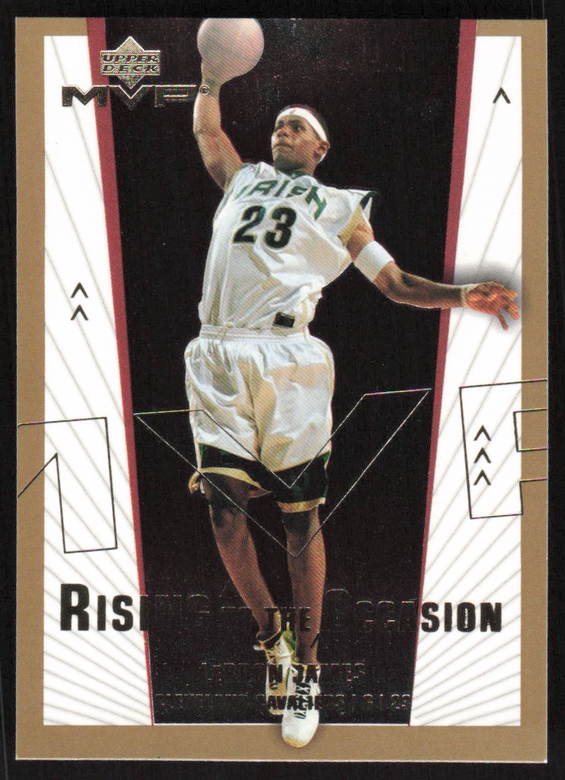 2003-04 Upper Deck MVP #RO2 LeBron James Rising to the Occasion (RC)
