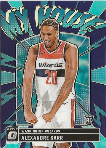 Alexandre Sarr [Holo] #9 2024 Panini Donruss Optic My House card