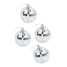 Disco Mirror Ball Baubles 60 mm Hanging Ornament Christmas Party Wedding Decor