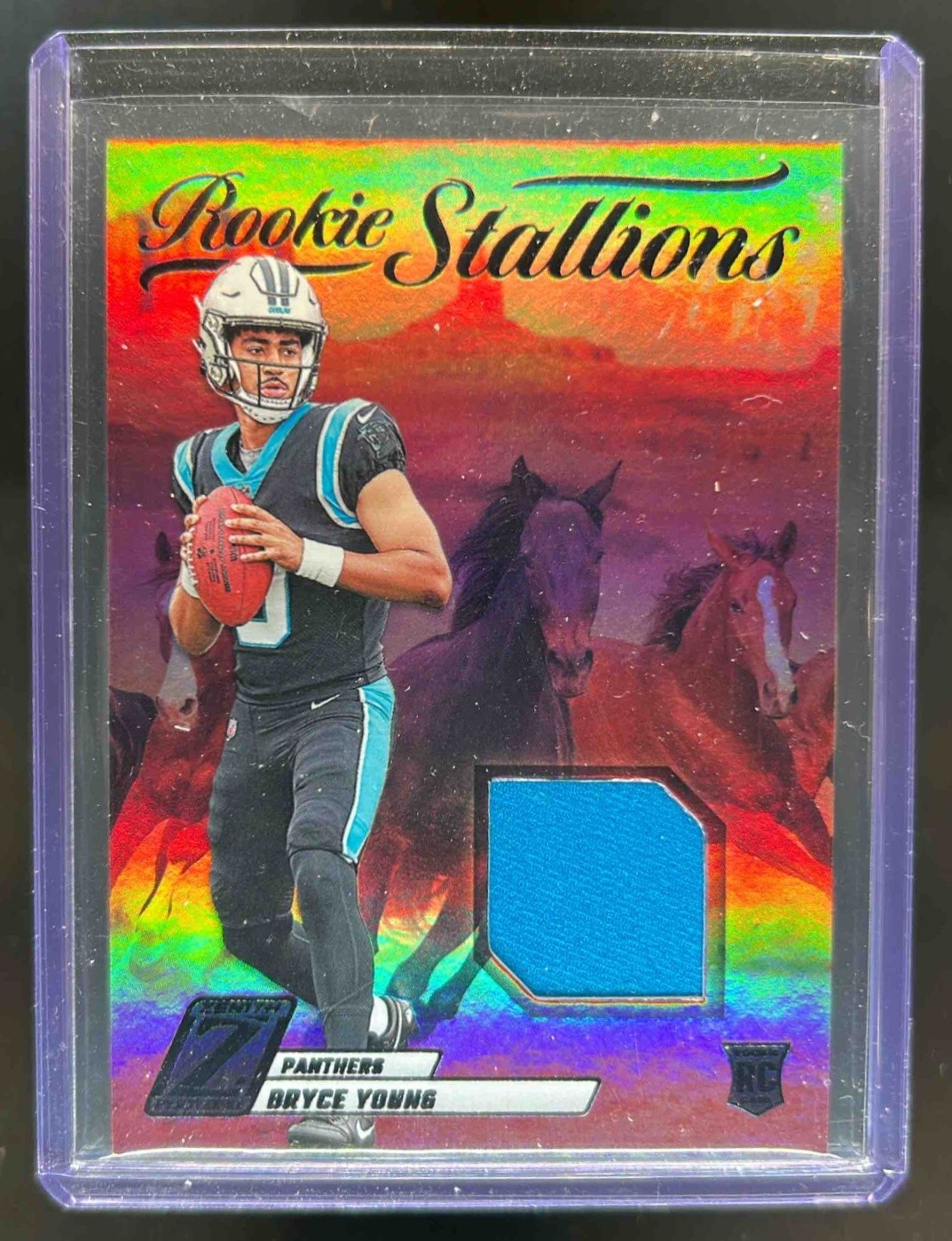 Bryce Young Panini Zenith Rookie Stallions Memorabilia #RSBYG Base