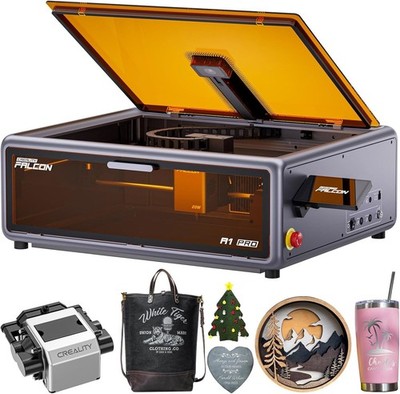 Creality Falcon A1 Pro 20W Enclosed Engraver w/ Touch Screen&Camera Positioning