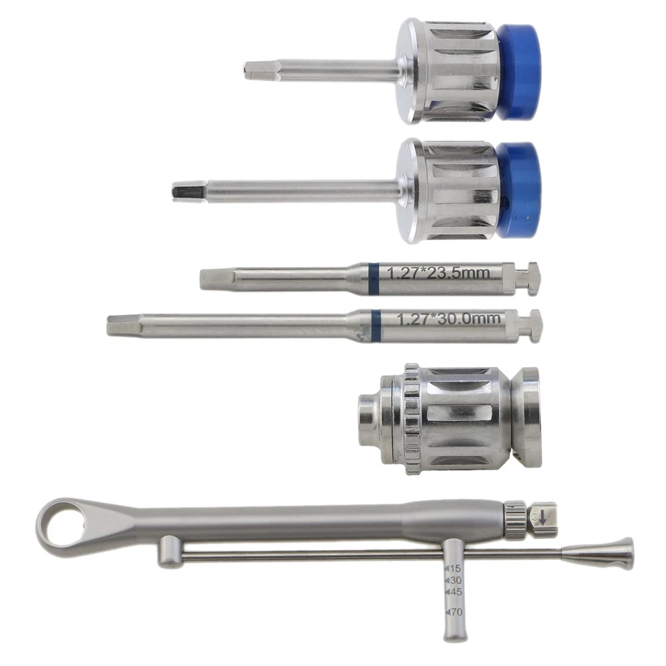 Dental Implant Driver Hex 1.27 Astra BioHorizons Zimmer Machine Hand Wrench