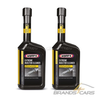 WYNNS 2x 500ml EINSPRITZDÜSEN UND SYSTEM REINIGER DIESEL ADDITIV EXTREME CLEANER