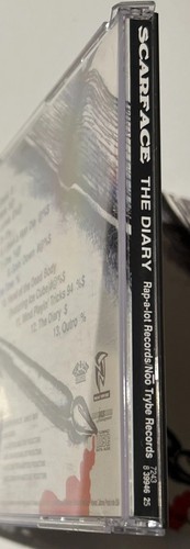 Scarface The Diary CD Rap-A-Lot Records Seen A Man Die Cry 1994 Classic Hip Hop - Picture 3 of 9