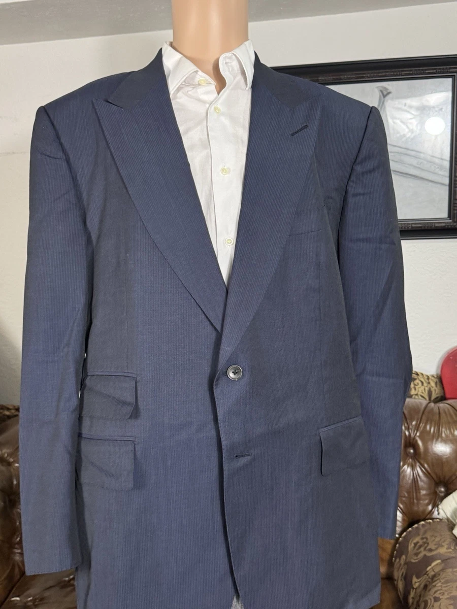 TOM FORD ネイビー ジャケット　46 TOM FORD ネイビー ジャケット46