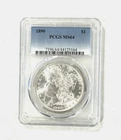 1890-P MORGAN SILVER DOLLAR PCGS MS64