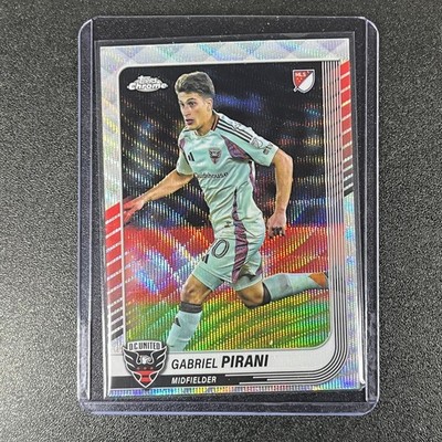 2025 Topps Chrome MLS Gabriel Pirani Wave D.C. United #38