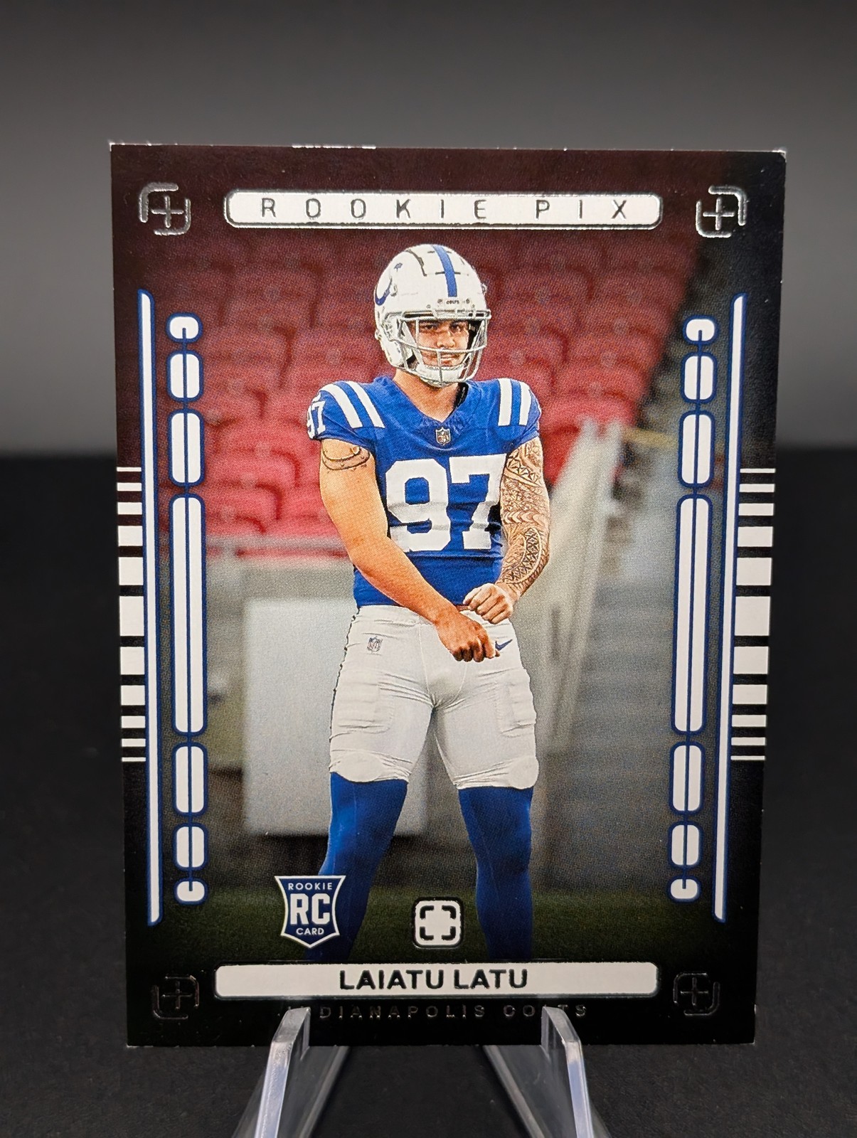 Laiatu Latu Panini Photogenic Rookie Pix #11 Base