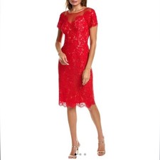 Rene Ruiz Collection Lace illusion Dress
