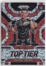 2023 Panini Prizm WWE Top Tier Insert Undercard Prizm Parallel #4 Austin Theory