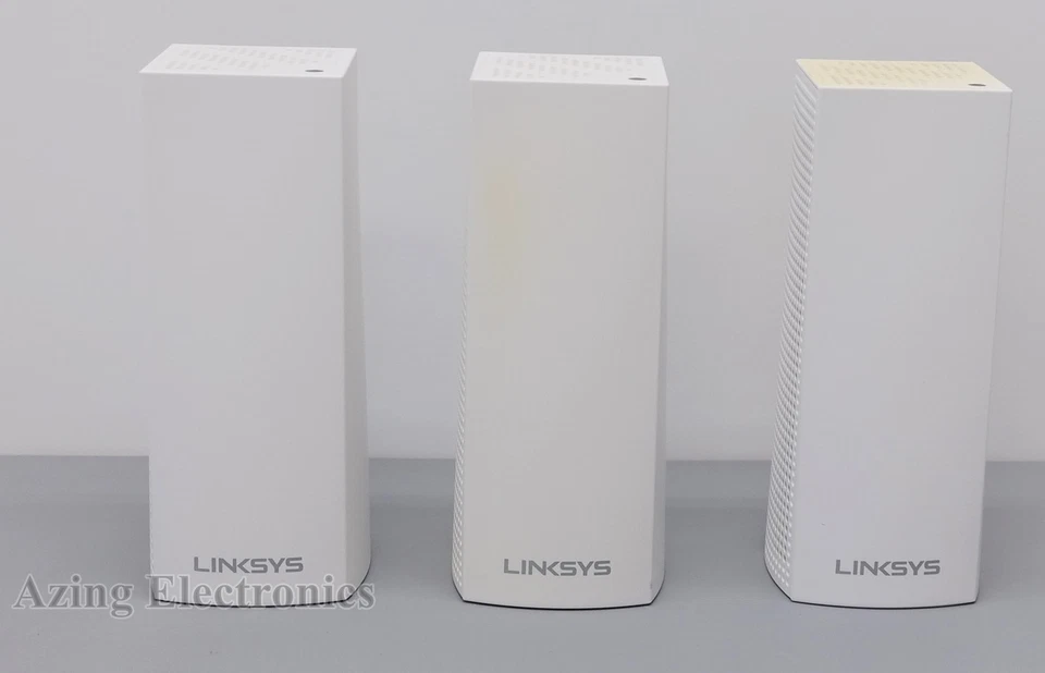Linksys Velop WHW0303 Tri-Band Whole-Home Wi-Fi 5 System AC2200 3-Pack - White - Image 2 of 4