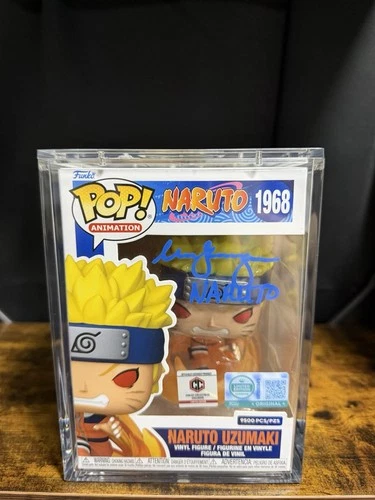 Funko Pop! Exclusive Naruto Uzumaki CC #1968 Signed LE9500