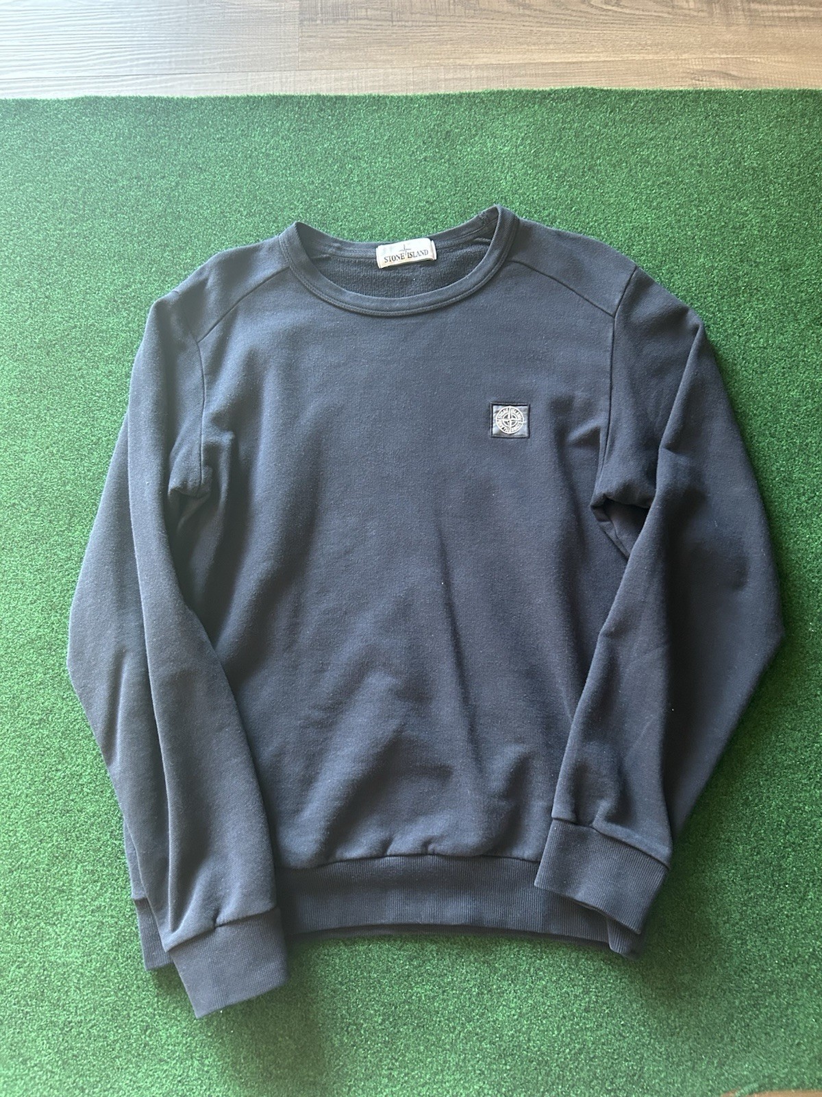 Stone Island Navy Patch Program Sweatshirt - image 1
