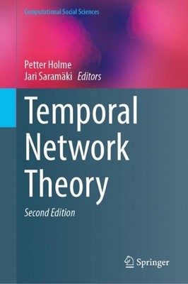 Temporal Network Theory by Petter Holme Hardcover Book