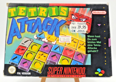Tetris Attack - Super Nintendo Spiel - SNES - OVP + Anleitung