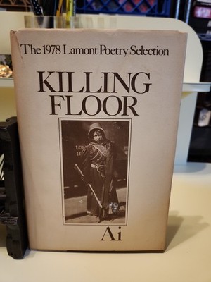 1979 FIRST EDITION VINTAGE RARE KILLING FLOOR COLLECTIBLE BOOK S3