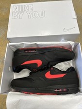 Nike ID Air Max Custom Black/Red Men’s Size 10 NIB