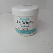 Meduwedu Ear Cleaner Finger Wipes for Dogs  Cats 60 Count Exp 08/2026