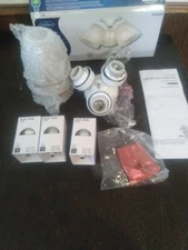 Harbor Breeze Ceiling Fan Light Kit #0745344 White Finish Alabaster Glass