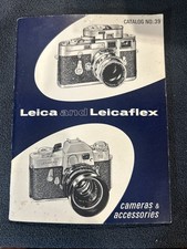 Vintage Leica Leicaflex Catalog 39 Cameras Accessories 1966