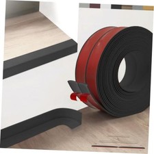 Flexible Wall Corner Protector, Peel and Stick Corner Trim 2.4 in x 20ft Black