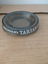 Vintage Younger's Tartan/Newcastle Brown Ale Glass Ashtray Diameter 14cms