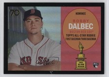 2021 Topps All-Star Rookie Cup Base Statue Black Foil 8/10 Bobby Dalbec #61 1m8
