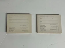 Vintage 1967 Polaroid Polacolor Print Mounts Lot of 42 Approx 3.25" x 4.25"