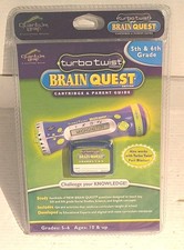 Turbo Twist Brain Quest Cartridge ONLY 1st-2nd Grade LeapFrog NEW SEALED 2002
