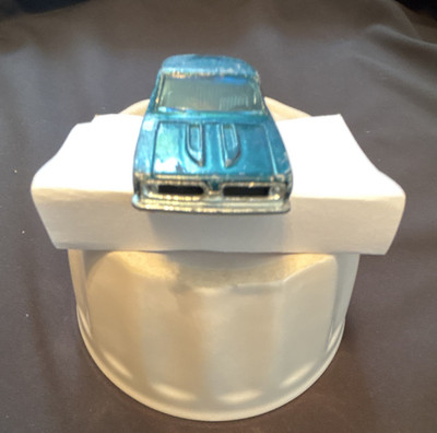 Hot Wheels Redline Custom Barracuda 1967 vintage Teal (rare) color. Hong Kong