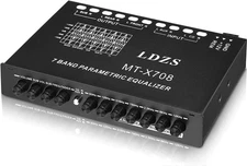 Facmogu 7-Band Car Audio Equalizer, Adjustable 7 Bands EQ 