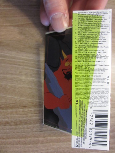 SOUTH PARK '99 BIGGER, LONGER & UNCUT cassette SOUNDTRACK album tested TAPE Exc - Picture 6 of 7