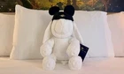 NWT Disney Cruise Line Towel Animal Plush Toy DCL Dog Evie w/ Mickey Ears Hats