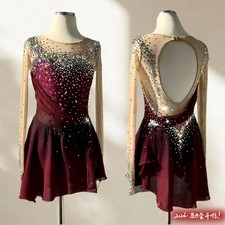 Figure Skating Dress Customized Competition ice skating dress Girls woman