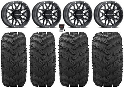 Raceline Krank 14'' Black Wheels 26'' Reptile Tires Can-Am Renegade Outlander