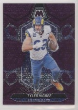 2024 Panini Mosaic No Huddle Purple Mosaic Prizm 4/50 Tyler Higbee #131 sb0