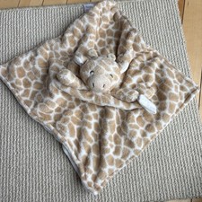 Carters Plush Giraffe Lovey Pacifier Holder Security Blanket Stuffed Animal