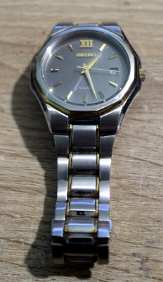 Vintage SEIKO Solar Men's Watch V157-0AK0 | eBay